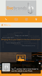 Mobile Screenshot of livebrands.com.au